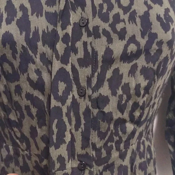 Zara woman leopard print Dress - Picture 9 of 13